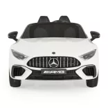 BO DK-SL63 MERCEDES elektromos kisautó 2 motor, 125cm, 35kg-ig FEHÉR