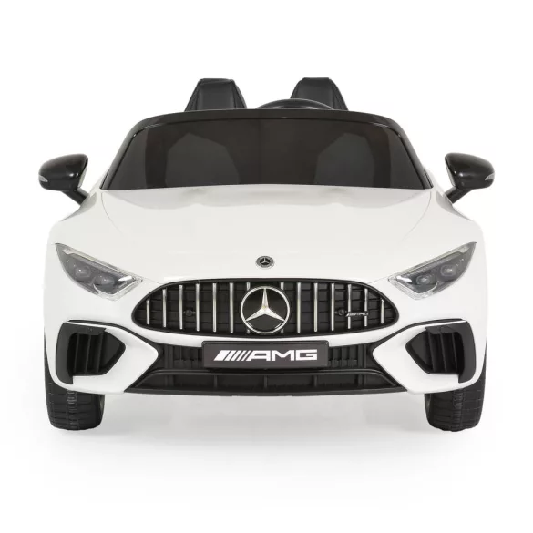 BO DK-SL63 MERCEDES elektromos kisautó 2 motor, 125cm, 35kg-ig FEHÉR