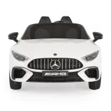 BO DK-SL63 MERCEDES elektromos kisautó 2 motor, 125cm, 35kg-ig FEHÉR