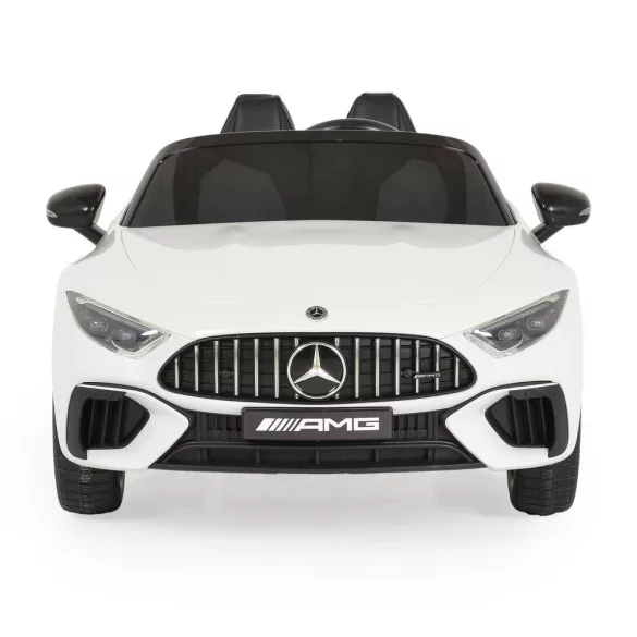 BO DK-SL63 MERCEDES elektromos kisautó 2 motor, 125cm, 35kg-ig FEHÉR