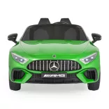 BO DK-SL63 MERCEDES elektromos kisautó 2 motoros, 125cm, 35kg-ig ZÖLD