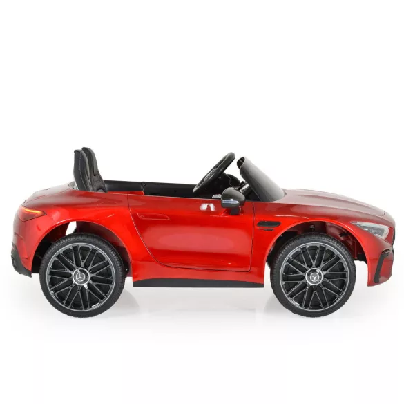 BO DK-SL63 MERCEDES elektromos kisautó 2 motor, 125cm, 35kg-ig PIROS