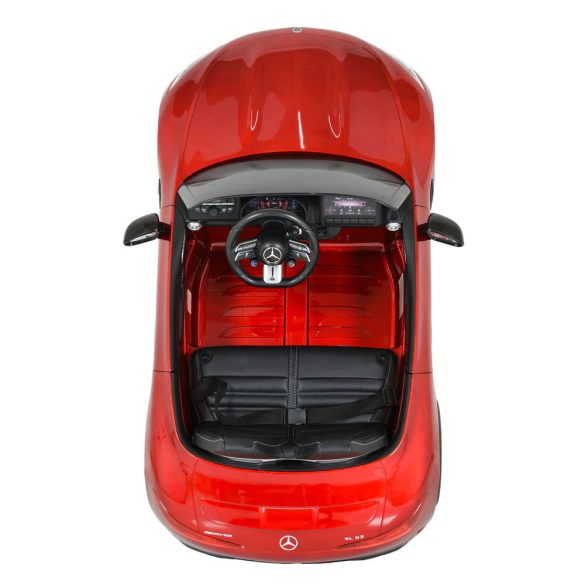 BO DK-SL63 MERCEDES elektromos kisautó 2 motor, 125cm, 35kg-ig PIROS