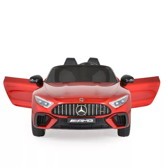 BO DK-SL63 MERCEDES elektromos kisautó 2 motor, 125cm, 35kg-ig PIROS