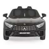 BO DK-SL63 MERCEDES elektromos kisautó 2 motor, 125cm, 35kg-ig FEKETE
