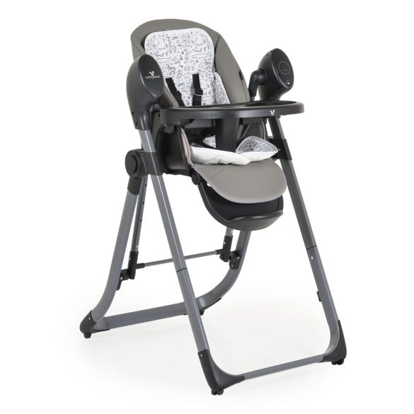 CANGAROO NIRVANA 2in1 etetőszék és hinta SZÜRKE