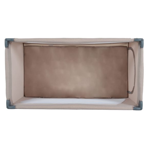 ONE TOUCH utazóágy egy kézzel csukható BÉZS