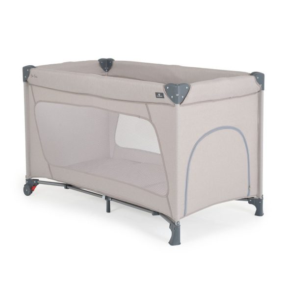 ONE TOUCH utazóágy egy kézzel csukható V.SZÜRKE