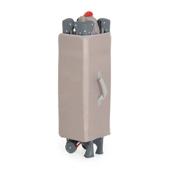 ONE TOUCH utazóágy egy kézzel csukható V.SZÜRKE