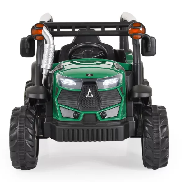 BO HARVEST traktor, elektromos, 2motoros ZÖLD