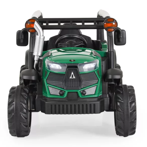 BO HARVEST traktor, elektromos, 2motoros ZÖLD