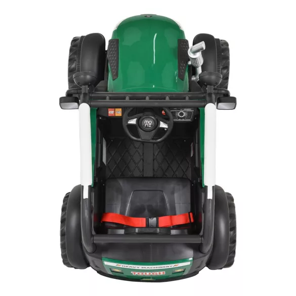 BO HARVEST traktor, elektromos, 2motoros ZÖLD