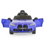 BO BMW M4 elektromos kisautó 2motor, 110cm, 30kg-ig KÉK
