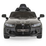 BO BMW M4 elektromos kisautó 2motor, 110cm, 30kg-ig FEKETE