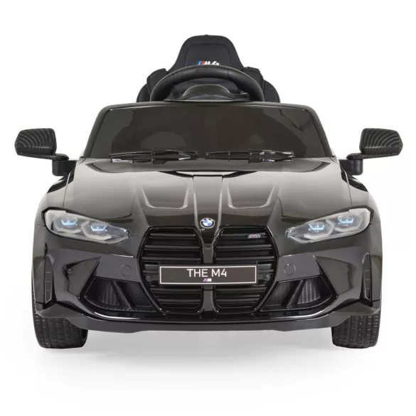 BO BMW M4 elektromos kisautó 2motor, 110cm, 30kg-ig FEKETE