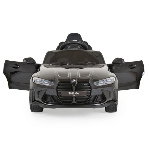 BO BMW M4 elektromos kisautó 2motor, 110cm, 30kg-ig FEKETE