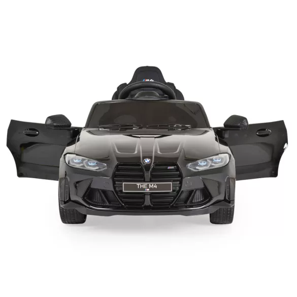 BO BMW M4 elektromos kisautó 2motor, 110cm, 30kg-ig FEKETE