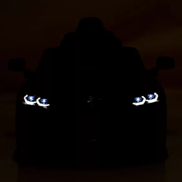 BO BMW M4 elektromos kisautó 2motor, 110cm, 30kg-ig FEKETE