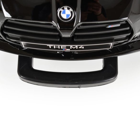 BO BMW M4 elektromos kisautó 2motor, 110cm, 30kg-ig FEKETE