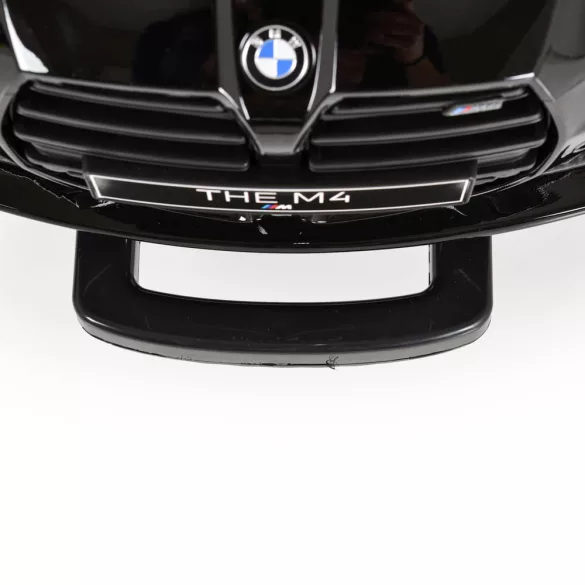 BO BMW M4 elektromos kisautó 2motor, 110cm, 30kg-ig FEKETE