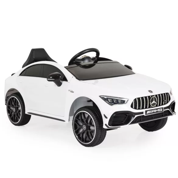 BO Mercedes-AMG CLA45 elektromos autó 4 motoros FEHÉR