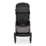 BERLIN PRÉMIUM utazó babakocsi, 1 gombbal csukható, 22kg FEKETE