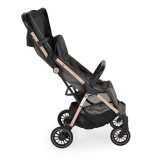 BERLIN PRÉMIUM utazó babakocsi, 1 gombbal csukható, 22kg FEKETE