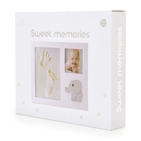 MOULD SWEET kéz- láblenyomat készítő képkerettel