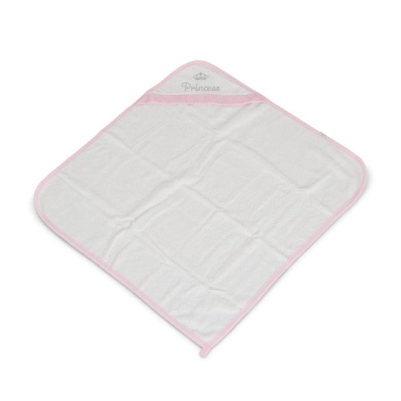 Princess törölköző 75*75cm frottier PINK/rózsa