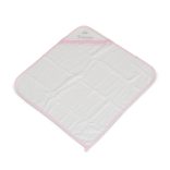 Princess törölköző 75*75cm frottier PINK/rózsa