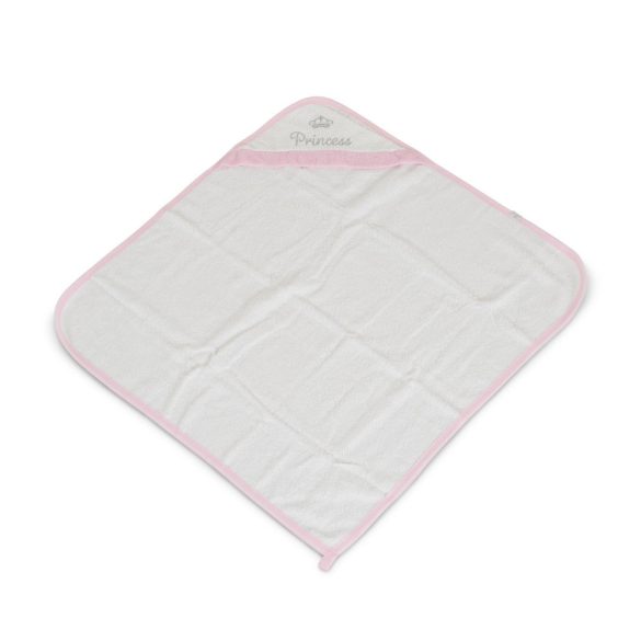 Princess törölköző 75*75cm frottier PINK/rózsa