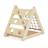 PIKLER 3in1 fa MÁSZÓKA és CSÚSZDA Montessori 155*57cm NATUR