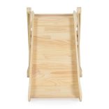 PIKLER 3in1 fa MÁSZÓKA és CSÚSZDA Montessori 155*57cm NATUR