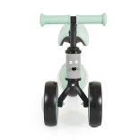 WEE mini futóbicikli 3 kerekű járgány, elöl 2 kerék, világító hátsó kerékkel ZÖLD