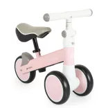 LIL'S mini futóbicikli 3 kerekű járgány, elöl 2 kerék, elfordítható kormánnyal PINK/rózsa