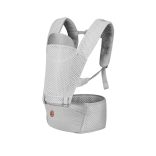 MISTRAL bébi hordozó 3 poziciós, ergonomikus, hálós VSZÜRKE