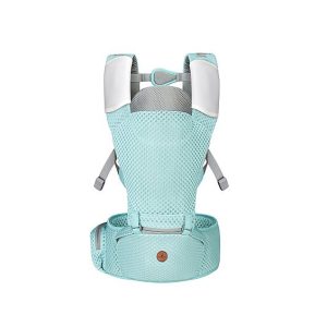 MISTRAL bébi hordozó 3 poziciós, ergonomikus, hálós TÜRKIZ