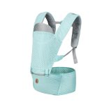 MISTRAL bébi hordozó 3 poziciós, ergonomikus, hálós TÜRKIZ