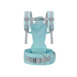 MISTRAL bébi hordozó 3 poziciós, ergonomikus, hálós TÜRKIZ