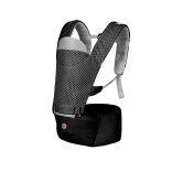 MISTRAL bébi hordozó 3 poziciós, ergonomikus, hálós FEKETE