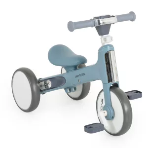 LEARN-to-Ride mini futóbicikli 3 kerekű tricikli, összecsukható KÉK