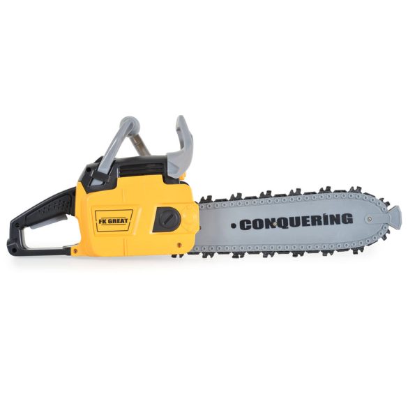 FIÚ játék fűrész lámpával SÁRGA