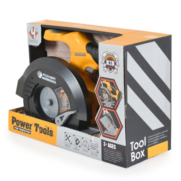 FIÚ játék körfűrész SÁRGA/FEKETE