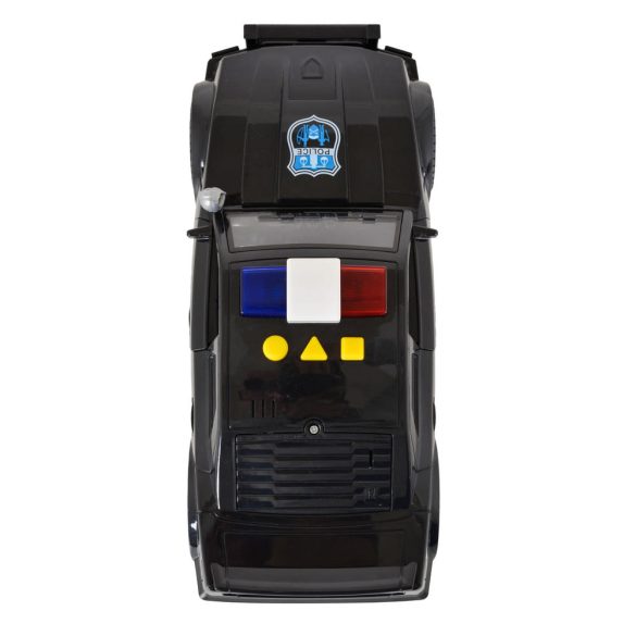 FIÚ játék AUTÓ Rendőrautó hangokkal, fényekkel FEKETE