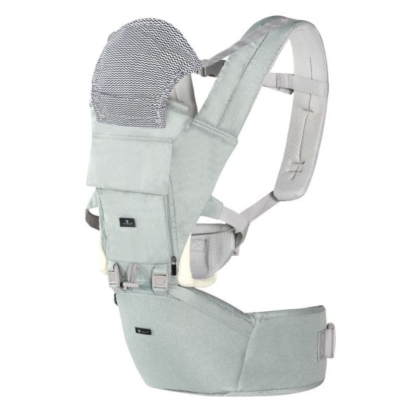 IVY bébi hordozó 3 poziciós, lecsatolható VZÖLD