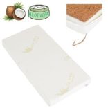 ALOE SPRING matrac 120x60cm aloe vera FEHÉR