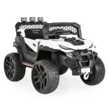 BO DUST DY-8888 elektromos autó, 4motoros, 12V/7A, 115cm BUGGY FEHÉR