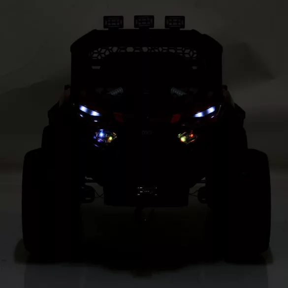 BO DUST DY-8888 elektromos autó, 4motoros, 12V/7A, 115cm BUGGY KÉK