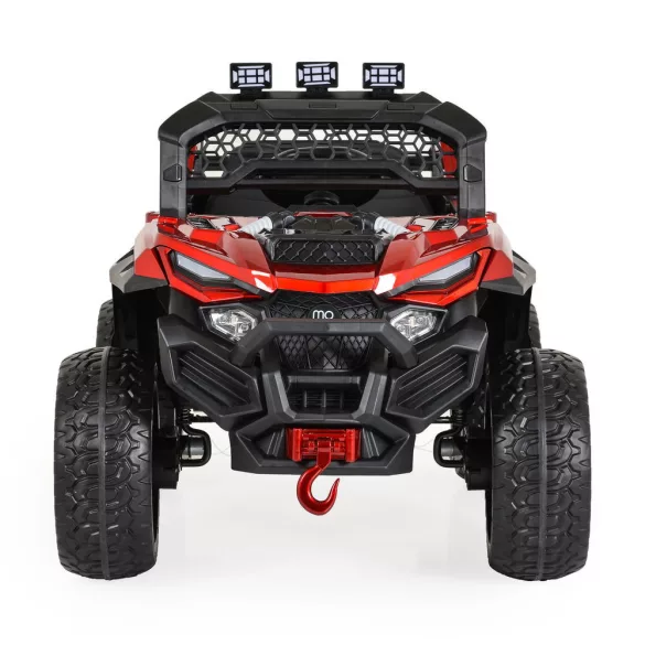 BO DUST DY-8888 elektromos autó, 4motoros, 12V/7A, 115cm BUGGY PIROS