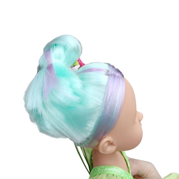 BABA 38cm hajasbaba tündér ZÖLD